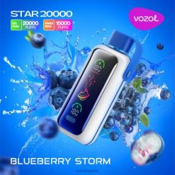 Vozol Vapes 4ZF4J400 VOZOL STAR 20000 καταιγίδα βατόμουρου